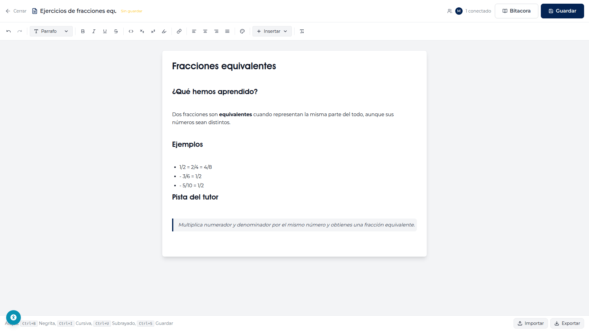Editor colaborativo