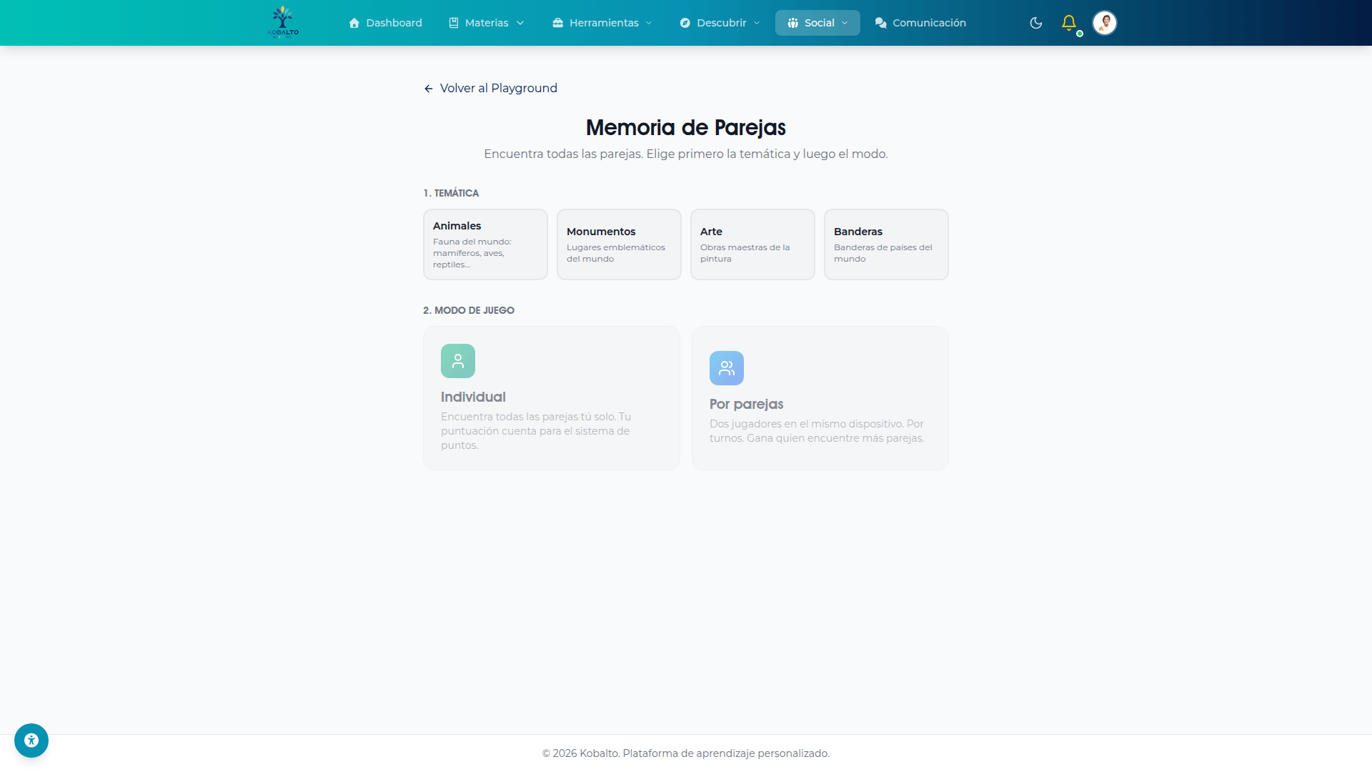 Memoria de Parejas